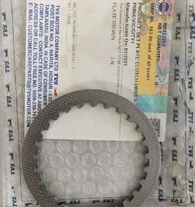 Parts on Bike