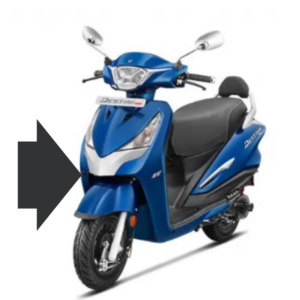 Parts on Bike
