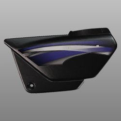 Set Left Side Cover (black Nh-1) Type-1 For Splendor+ Ibs | Hero