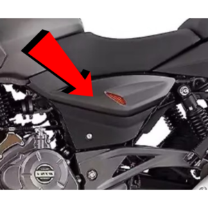 Side Cover Left Side Orange Colour Mash For Bajaj Pulsar 180F