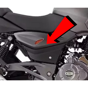 Side Cover Right Side Orange Colour Mash For Bajaj Pulsar 180F