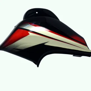 Side Panel/cover-bajaj Ct-100 Es Black (red Stk)