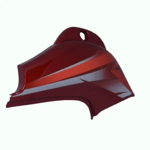 Side Panel/cover-bajaj Ct-100 N/m Latest Red