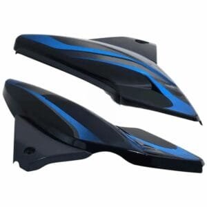 Side Panel/cover-bajaj Discover 125cc/150cc (3d Type) Black(blue Stk)