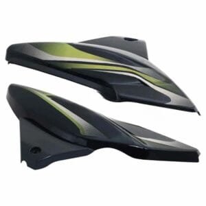 Side Panel/cover-bajaj Discover 125cc/150cc (3d Type) Black (green Stk)