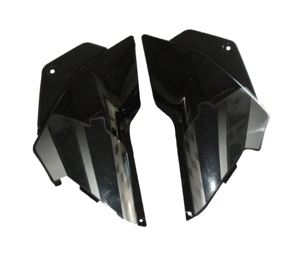 Side Panel/cover-hero Glamour Latest N/m Type-5 Black-grey Stk