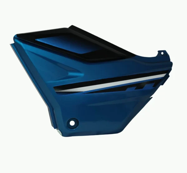 Side Panel/cover-hero Glamour Latest N/m Type-7 Black (blue Stk)