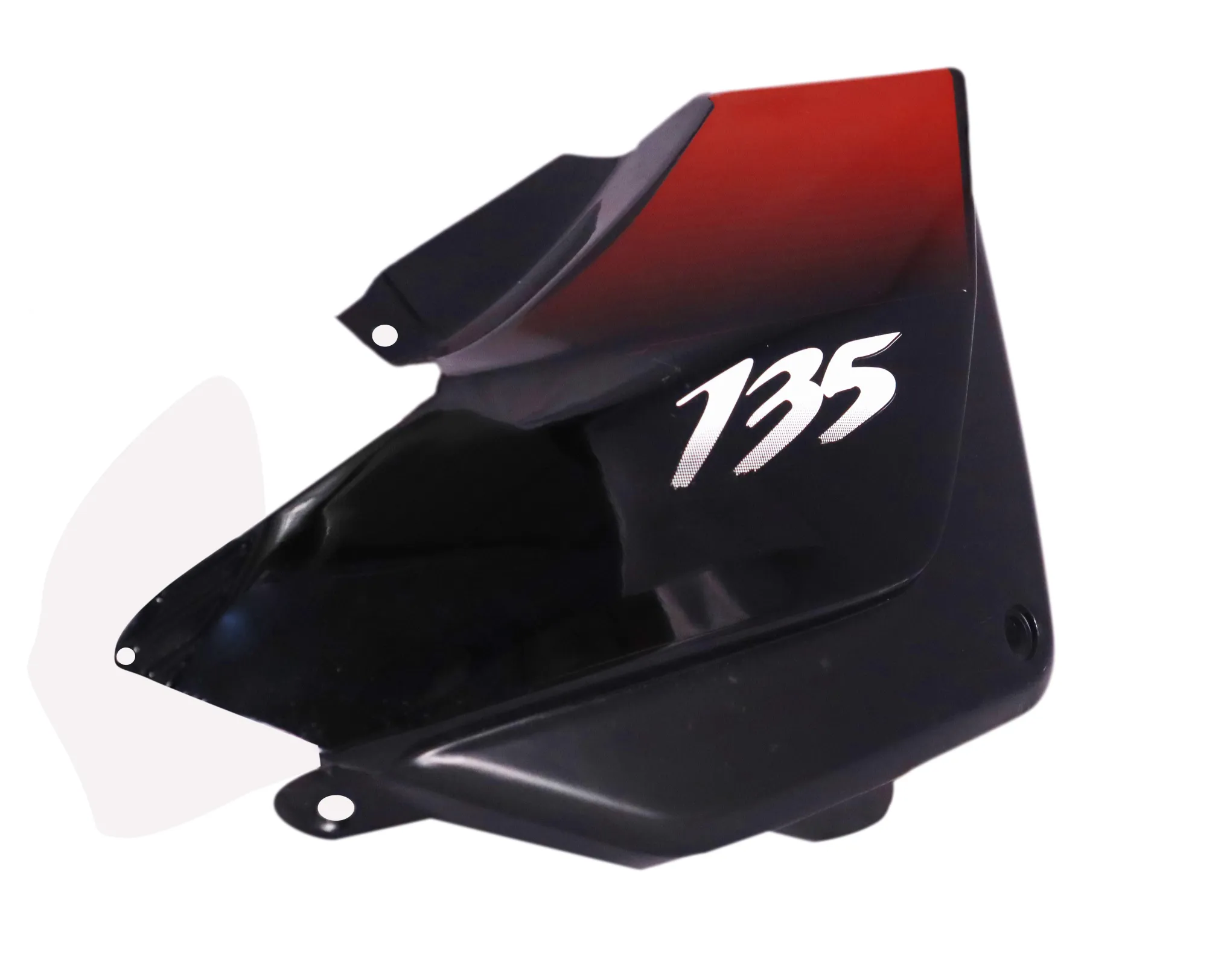 Side Panel/cover -hero Honda Ambition Black Red Bike