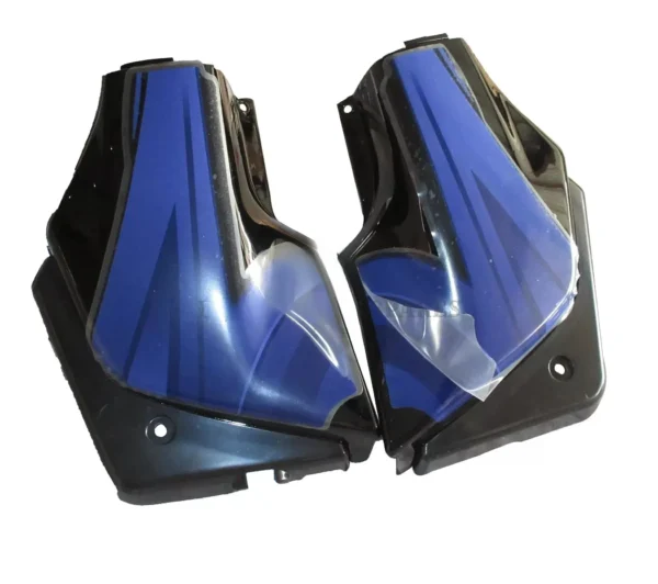 Side Panel/cover-hero Passion Plus N/m (aw) Black (silver Bike)