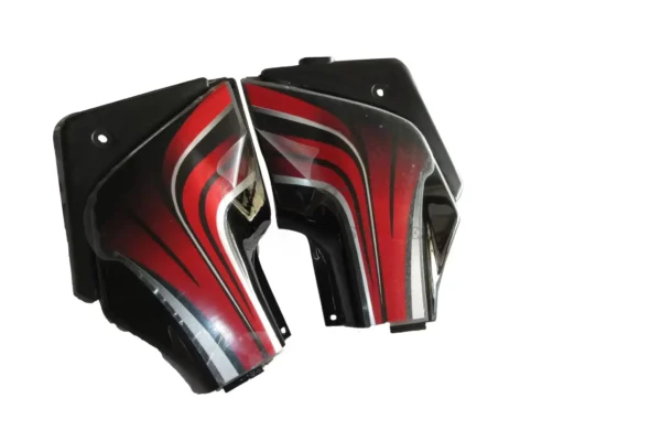 Side Panel/cover-hero Passion Pro Digital Black (red Bike)