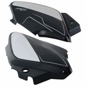 Side Panel/cover-hero Splendor I-smart Black (silver Stk)