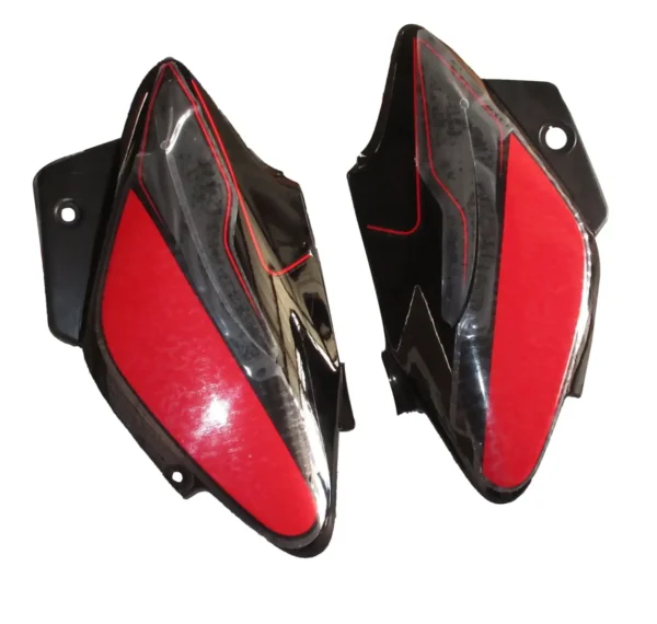 Side Panel/cover-hero Splendor I-smart Type-2 Black Red Bike