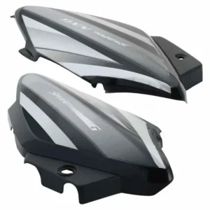 Side Panel/cover-hero Splendor Nxg Latest (new Graphics) Black (silver Stk)