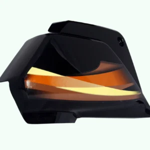 Side Panel/cover-hero Splendor Plus Ibs Black (orange Stk) Both Side Screw Fitting