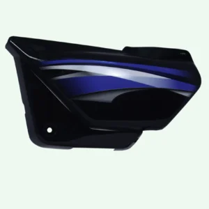 Side Panel/cover-hero Splendor Plus Ibs Black (purple Stk) Both Side Screw Fitting