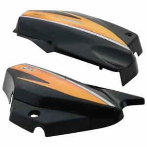 Side Panel/cover-hero Super Splendor O/m Black (orange Stk)