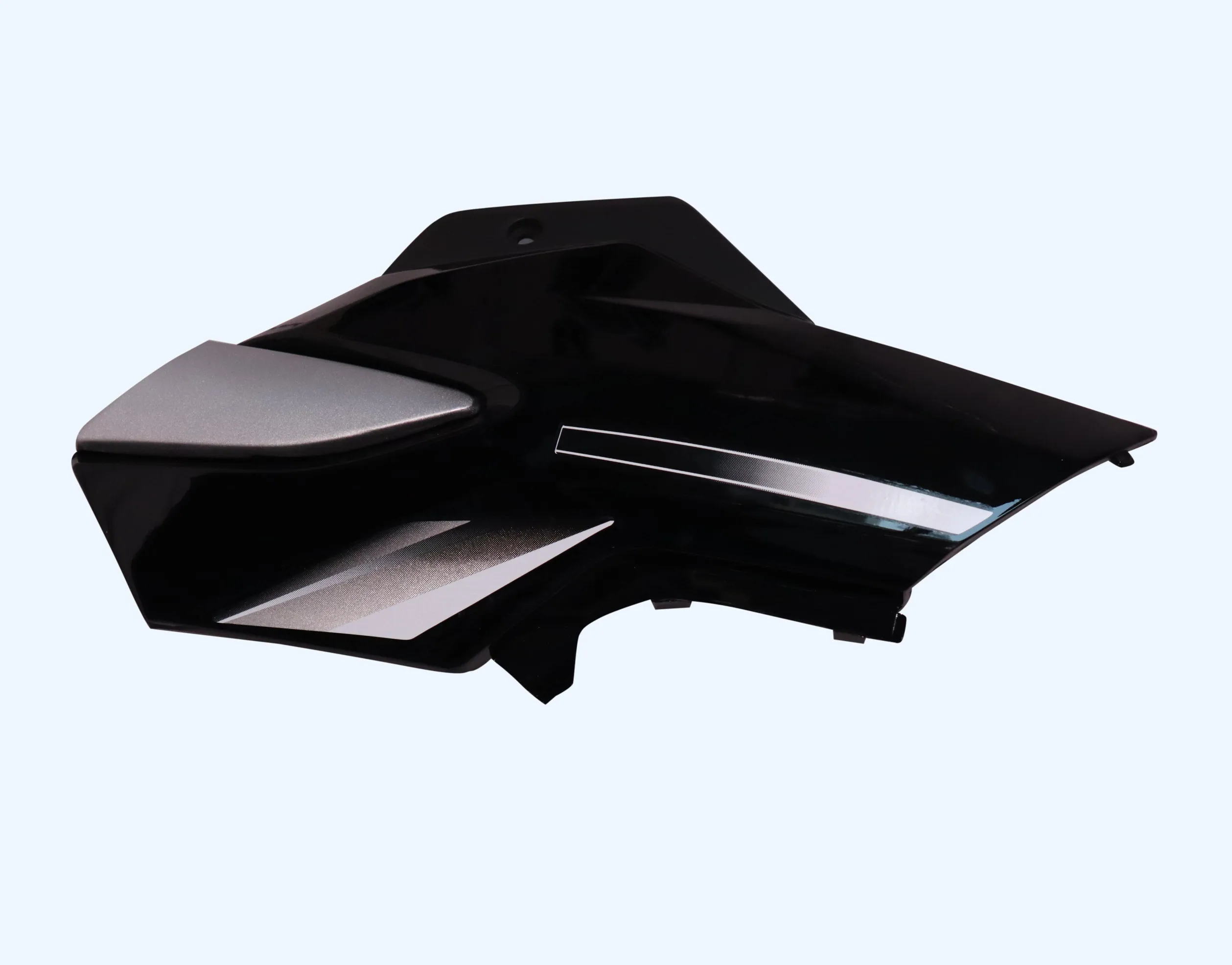 Side Panel/cover-hero Super Splendor Type-5 Black (grey Stk)