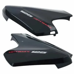 Side Panel/cover-honda Cb Shine Black(red Stk)