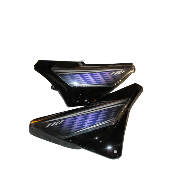 Side Panel/cover-honda Dream Neo Black(blue Stk)
