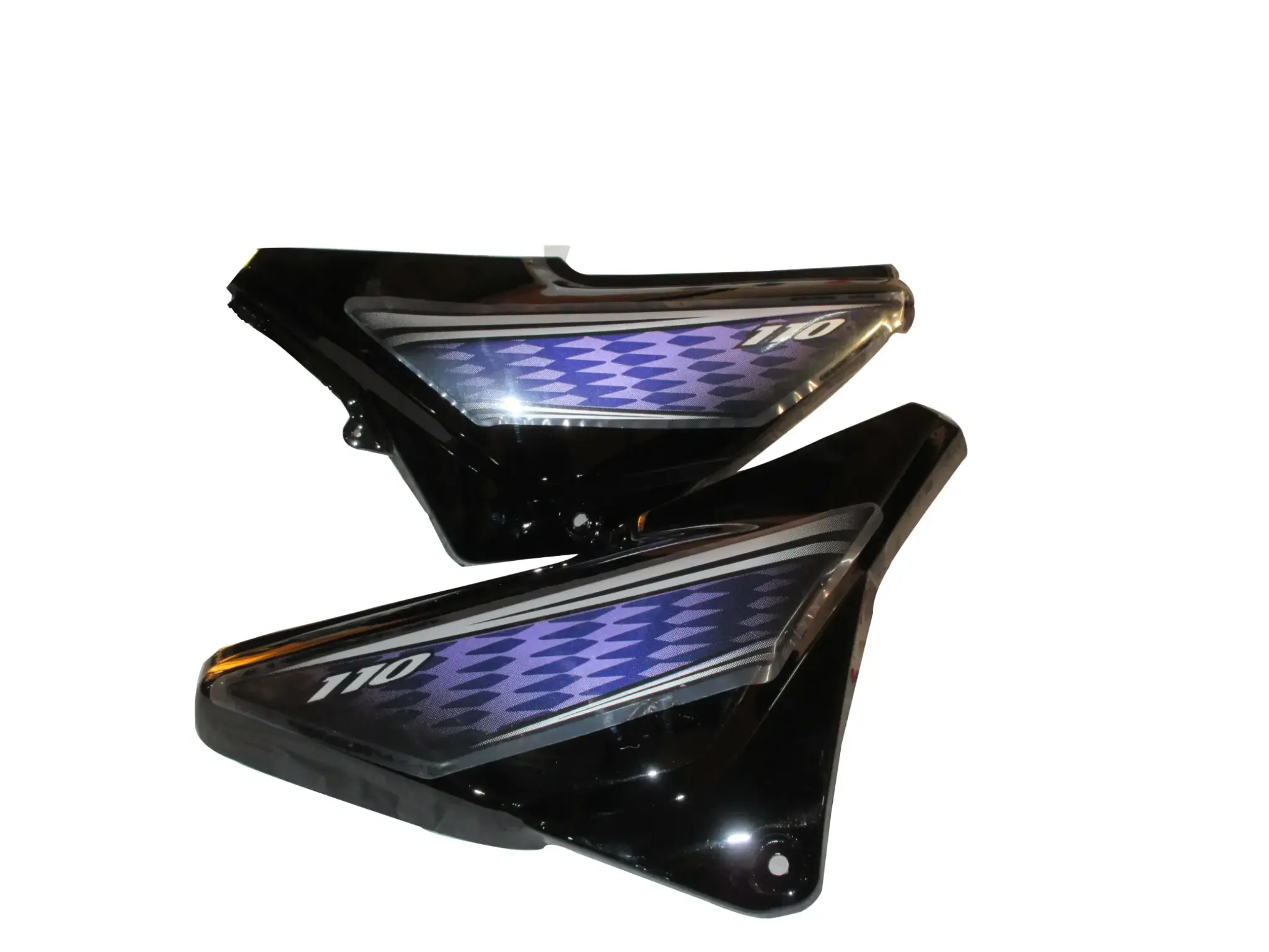 Side Panel/cover-honda Dream Neo Black(blue Stk)