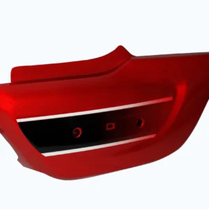 Side Panel/cover-tvs Radeon Red