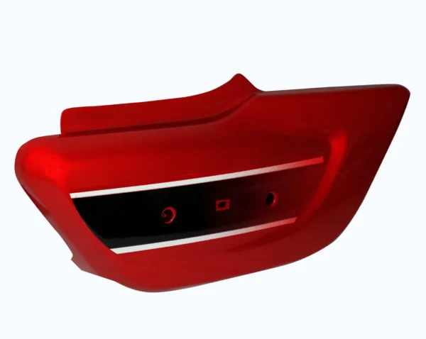 Side Panel/cover-tvs Radeon Red