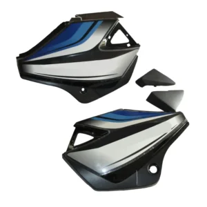 Side Panel/cover-tvs Star Cvti 110cc Latest (type-3) Black (blue Stk)