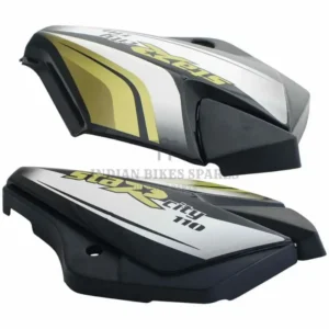Side Panel/cover-tvs Star Cvti 110cc Latest (type-3) Black (green Stk)