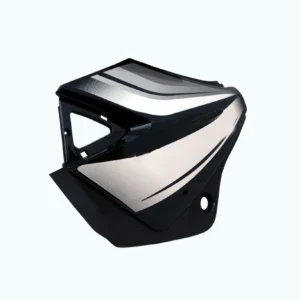 Side Panel/cover-tvs Star Cvti 110cc Latest (type-3) Black (silver Stk)