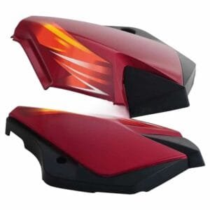 Side Panel/cover-tvs Star Cvti 110cc N/m Red