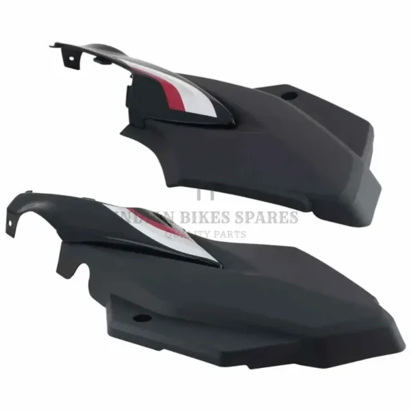 Side Panel/cover-tvs Star Sport Latest (type-3) Black (red Stk)