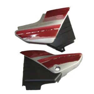 Side Panel/cover- Yamaha Libero G5 Silver Red Bike