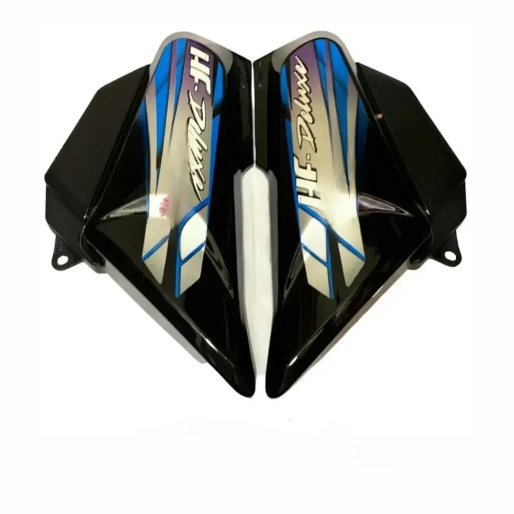 Side Panel For Hero Cd 100 Deluxe | Hf 100 Deluxe | Bs6 Model | Black & Blue Colour