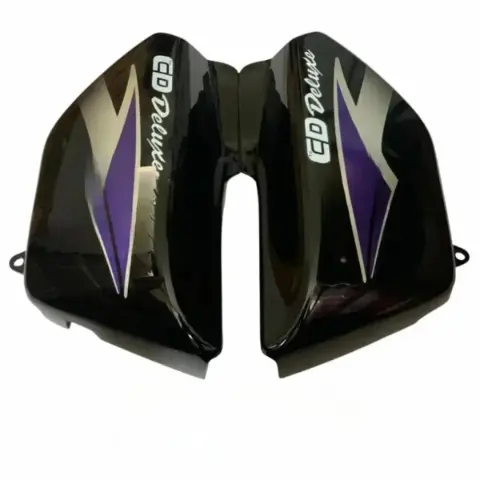 Side Panel For Hero Cd 100 Deluxe | Old Model | Black & Blue Colour