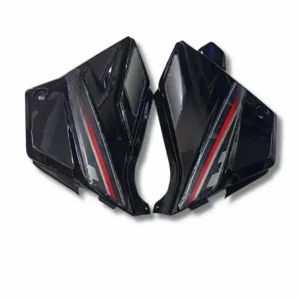 Side Panel For Hero Glamour I3s | Type 3 | Black & Silver