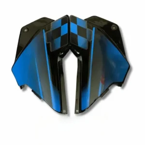 Side Panel For Hero Glamour | New Model | Type1 | Black & Blue Colour