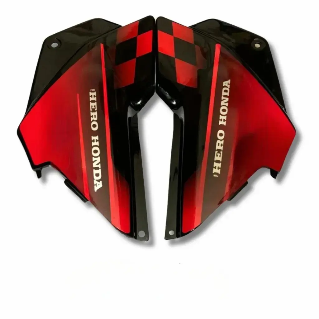 Side Panel For Hero Glamour | New Model | Type1 | Sports Red Colour