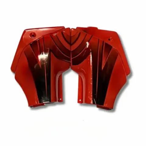 Side Panel For Hero Passion | Alloy Wheel | H Red & Black Colour