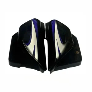 Side Panel For Hero Splendor | Alloy Wheel | Black & Blue Colour