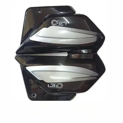 Side Panel For Hero Splendor Bs6 | 2020 Model | Black & Silver