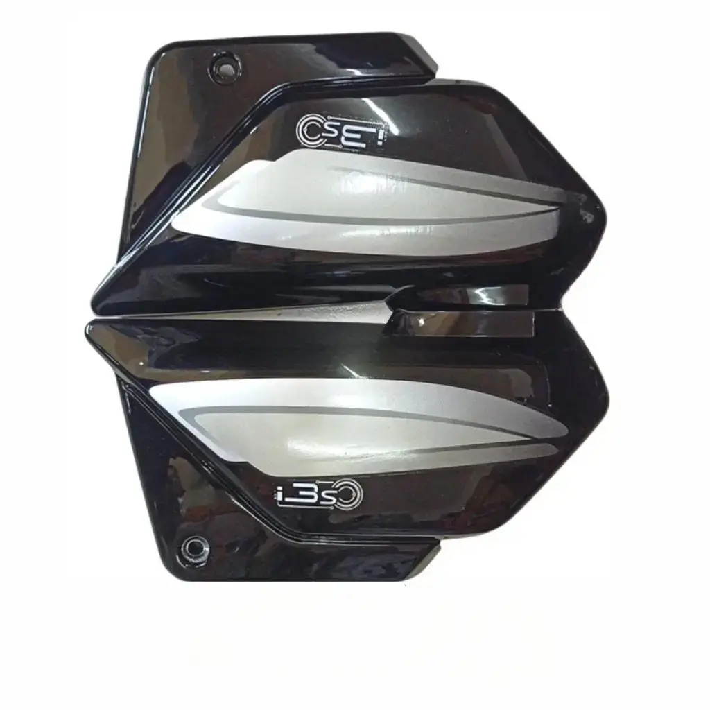 Side Panel For Hero Splendor Bs6 | 2020 Model | Black & Silver