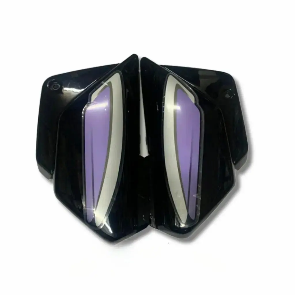 Side Panel For Hero Splendor Bs6 | 2021 Model | Black & Purple Colour