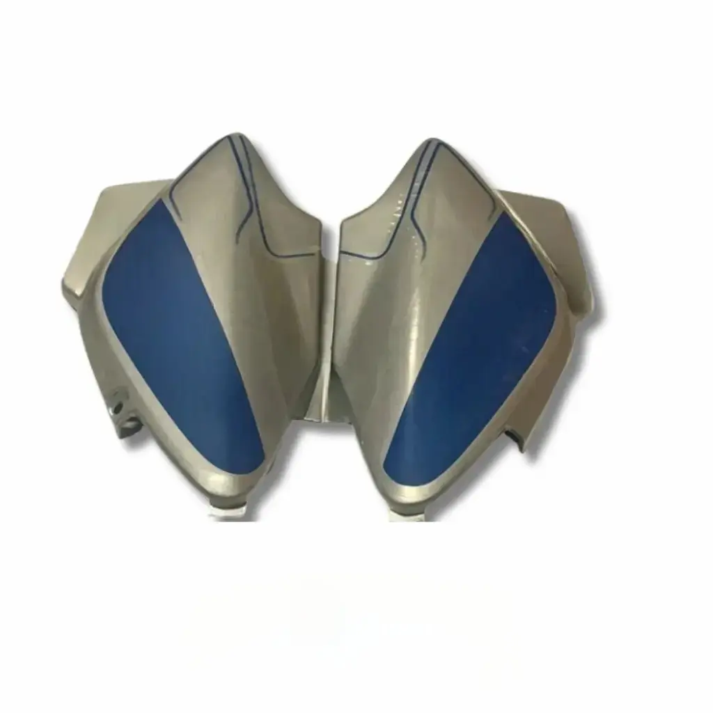 Side Panel For Hero Splendor Ismart | Type1 | Silver & Blue Colour