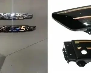 Parts on Bike