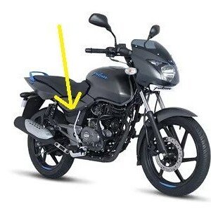 Parts on Bike