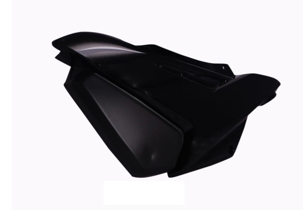 Side Panel / Side Cowl Fit For Tvs Starcity Plus Black (silver Sticker)