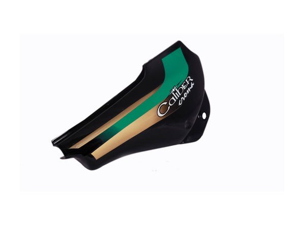 Side Panel / Side Cowl Set Fit For Bajaj Caliber Croma Black (green Sticker) - Image 2