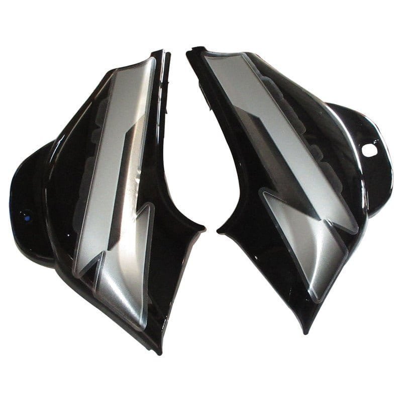 Side Panel / Side Cowl Set Fit For Bajaj Ct-100 Black (grey Sticker)