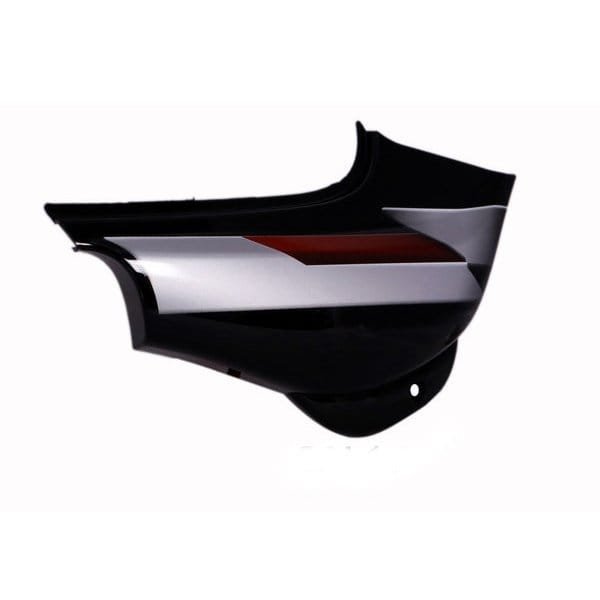 Side Panel / Side Cowl Set Fit For Bajaj Ct-100 Black (red Sticker)