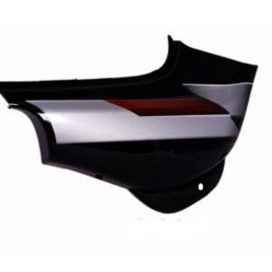 Side Panel / Side Cowl Set Fit For Bajaj Ct-100 Black (red Sticker)